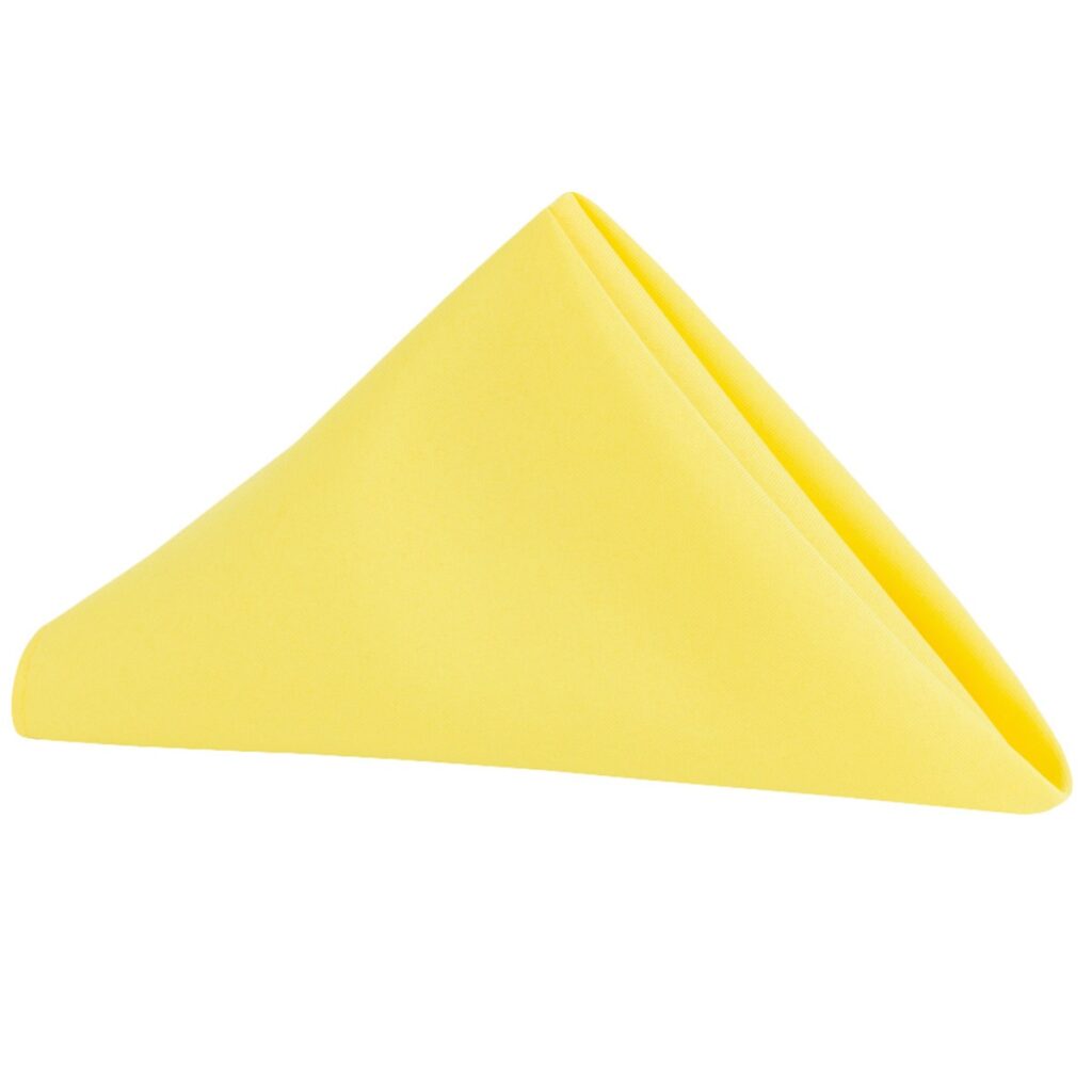 Canary Yellow Poly Napkin