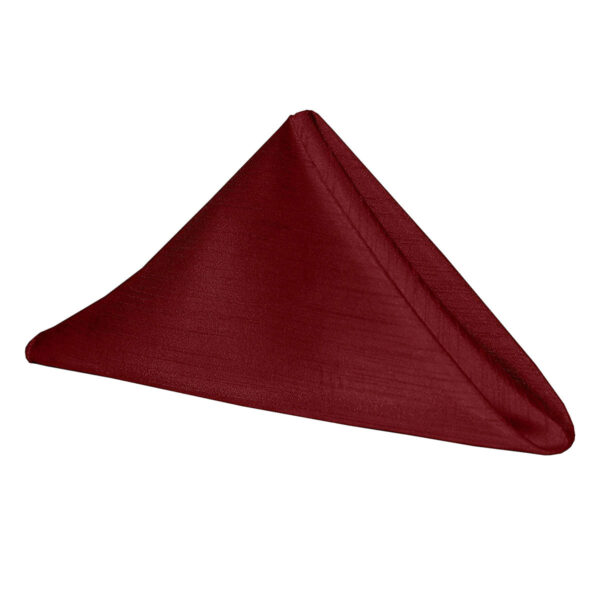 Cherry Red Shantung Napkin