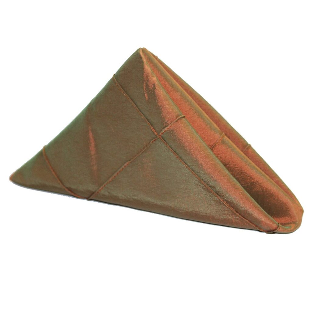 Copper 4-Inch Pintuck Napkin