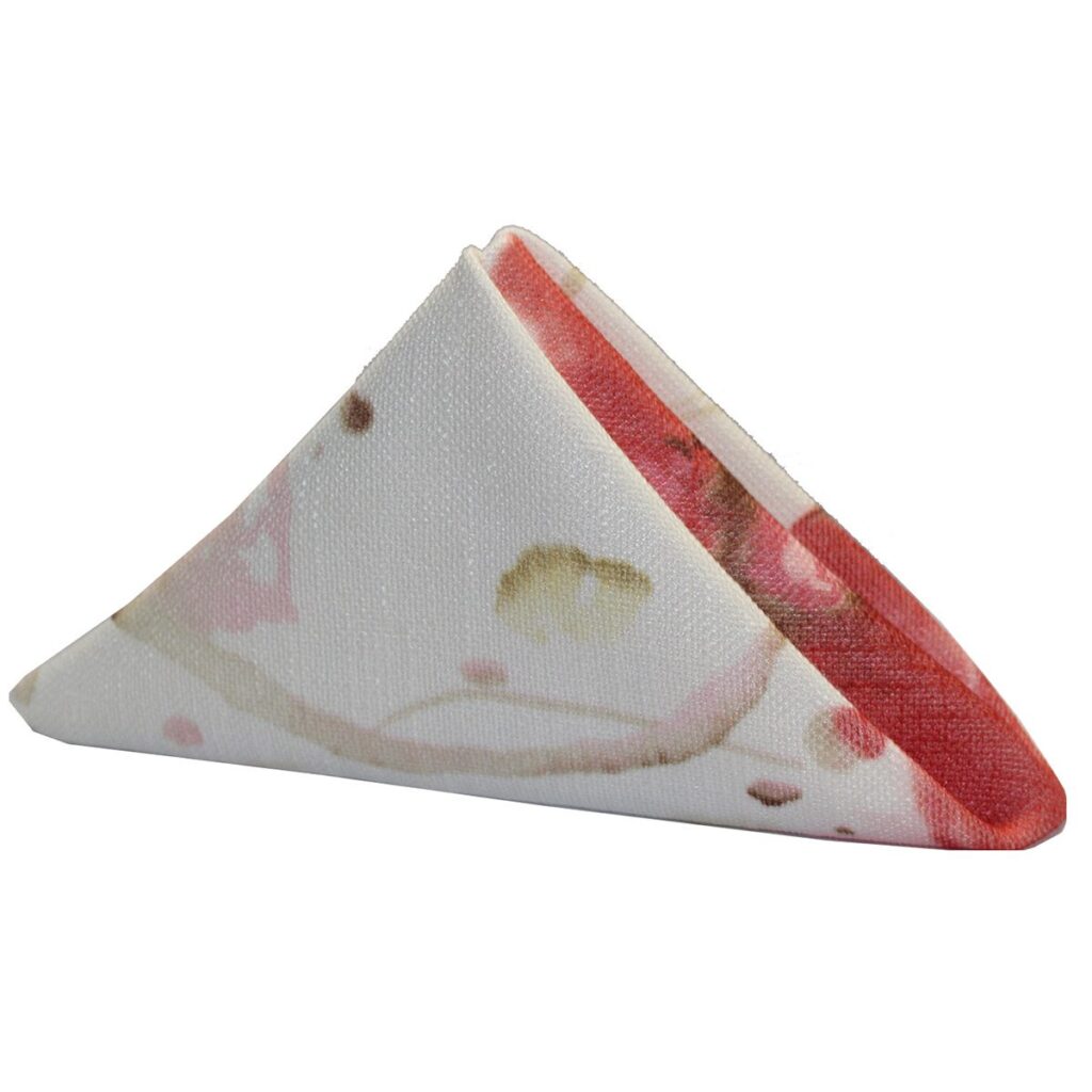 Coral Monet Napkin