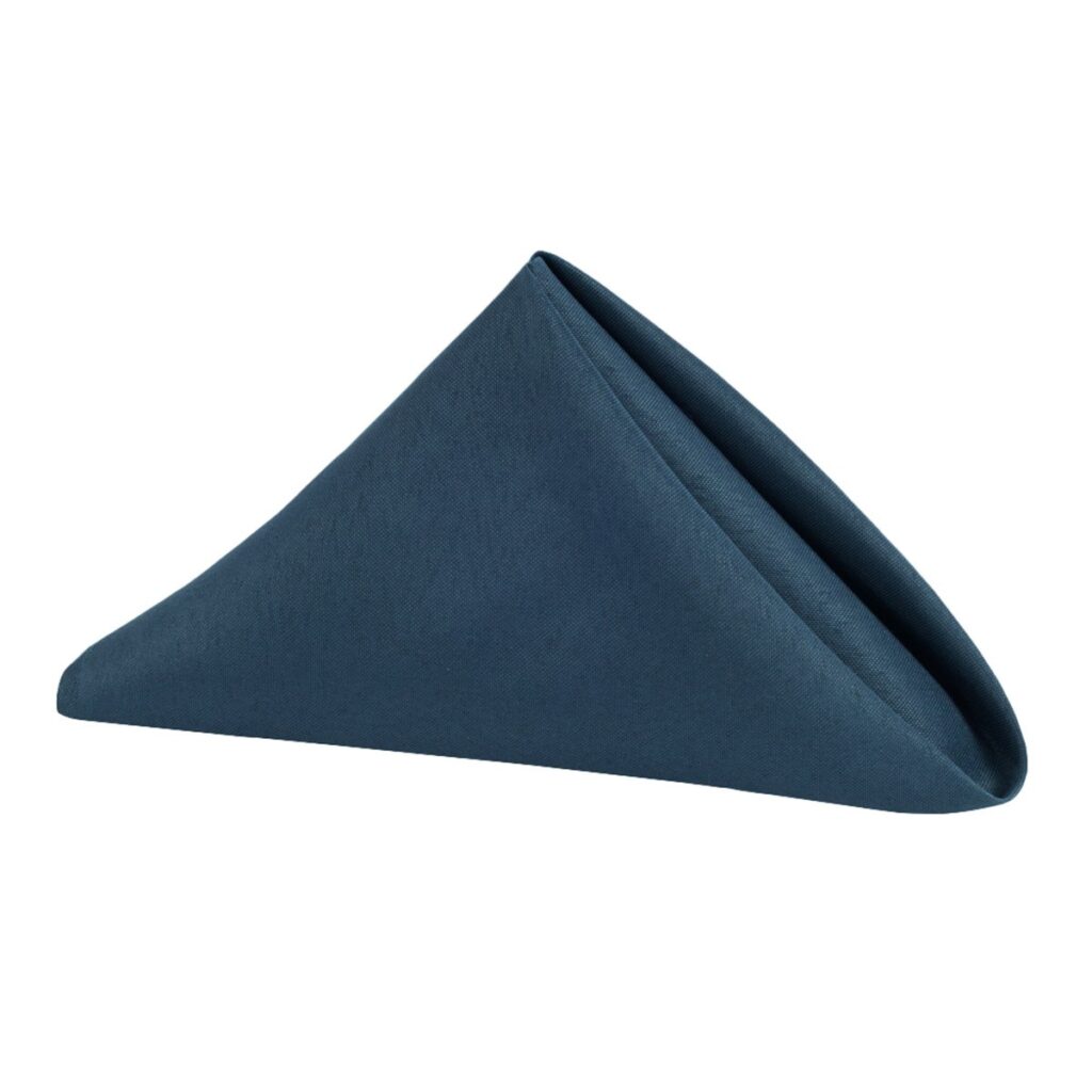Deep Royal Blue Poly Napkin