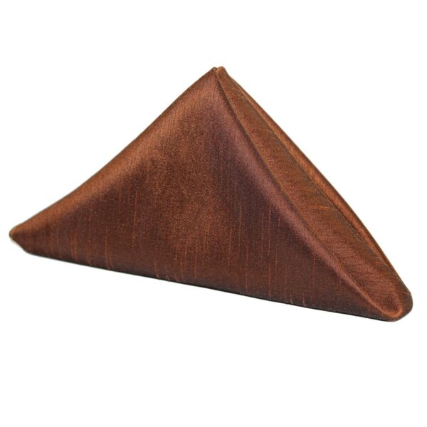 Copper Dupioni Napkin (Dark)
