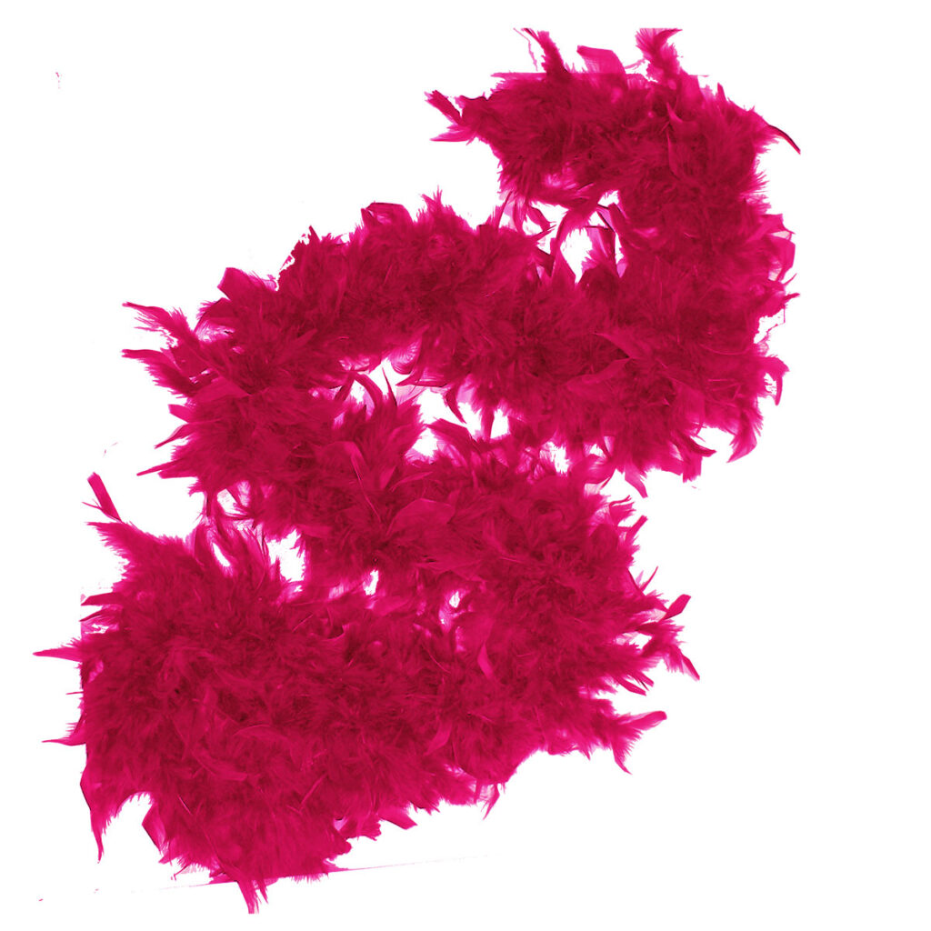 Hot Pink Feather Boa