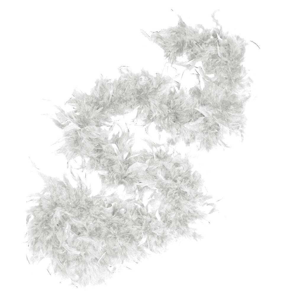 White Feather Boa