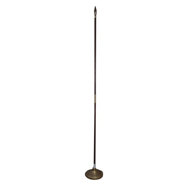 Oak Flag Pole with Base