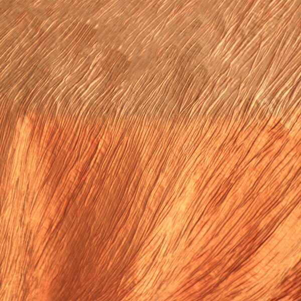 Flame Crinkle Taffeta Table Runner