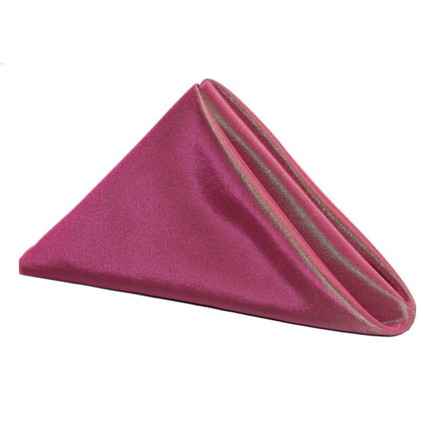 Fuchsia Emerald Taffeta Napkin