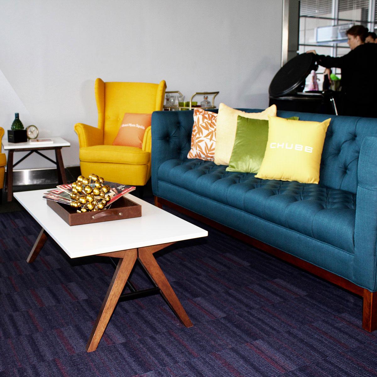 Yellow Wing Chair - Image 3