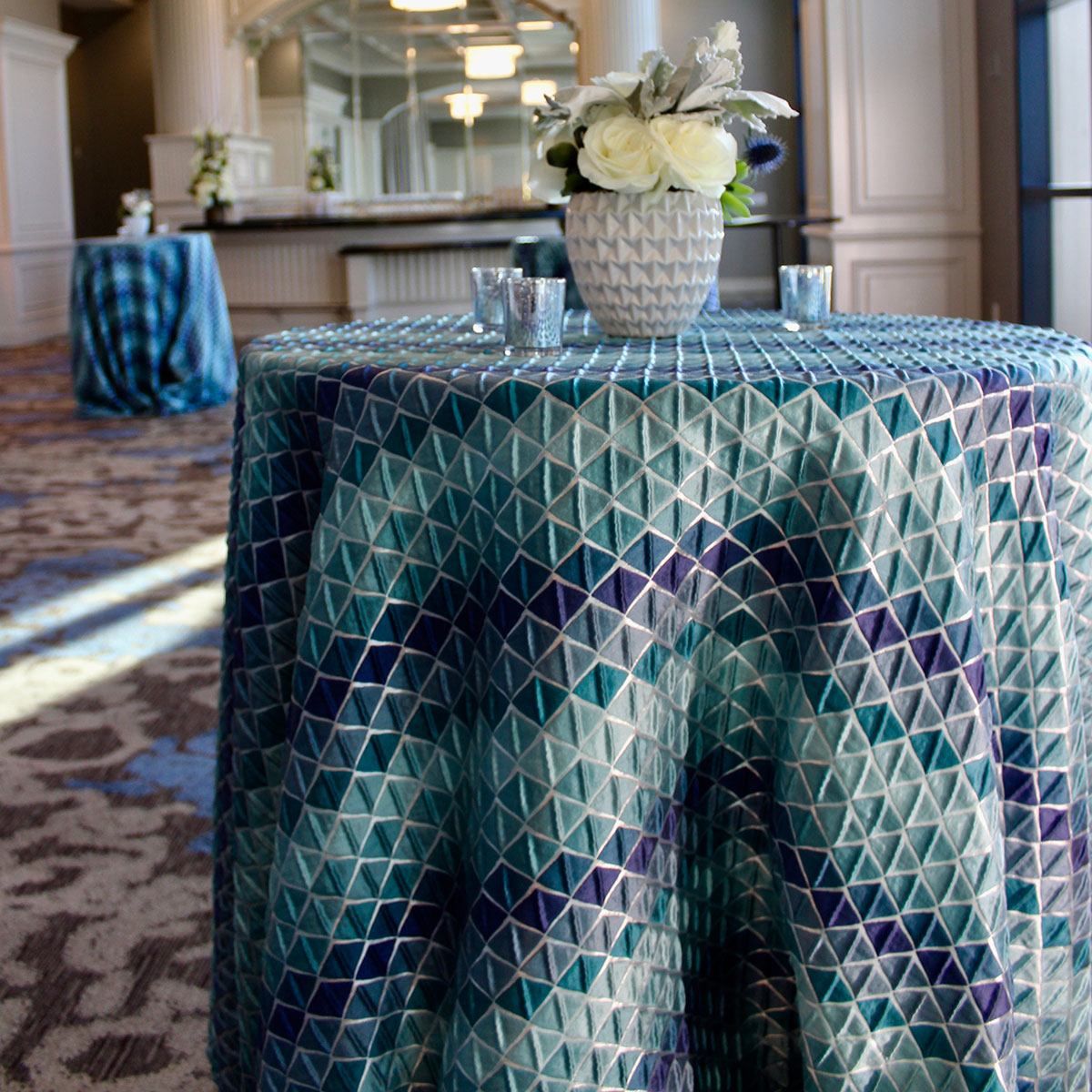 Aquamarine Montage Table Linen - Image 2
