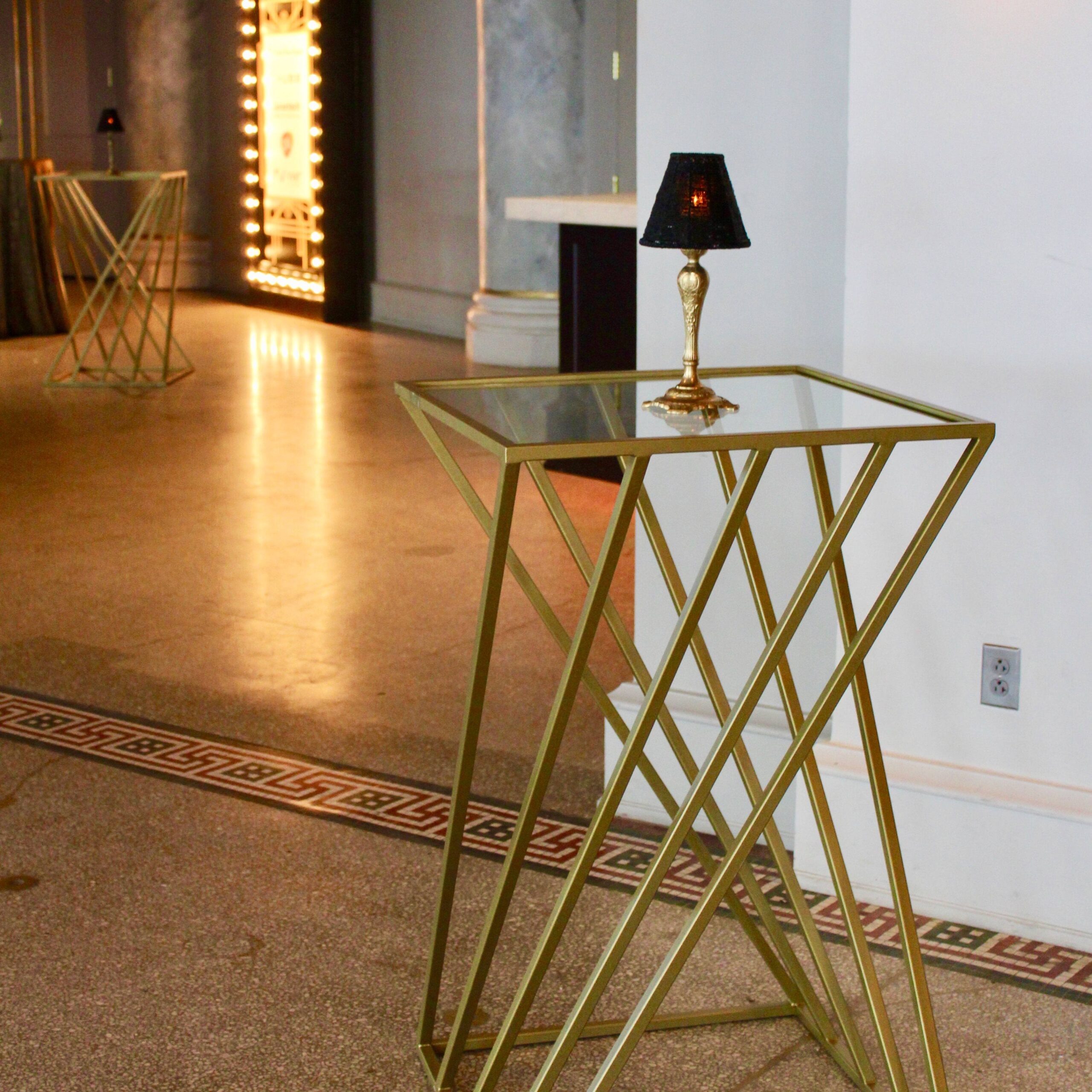 Black Beaded Lampshade - Image 3