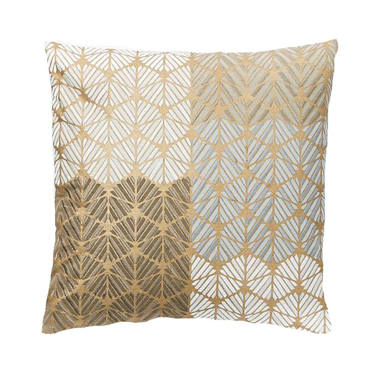 Geo Color Block Pillow