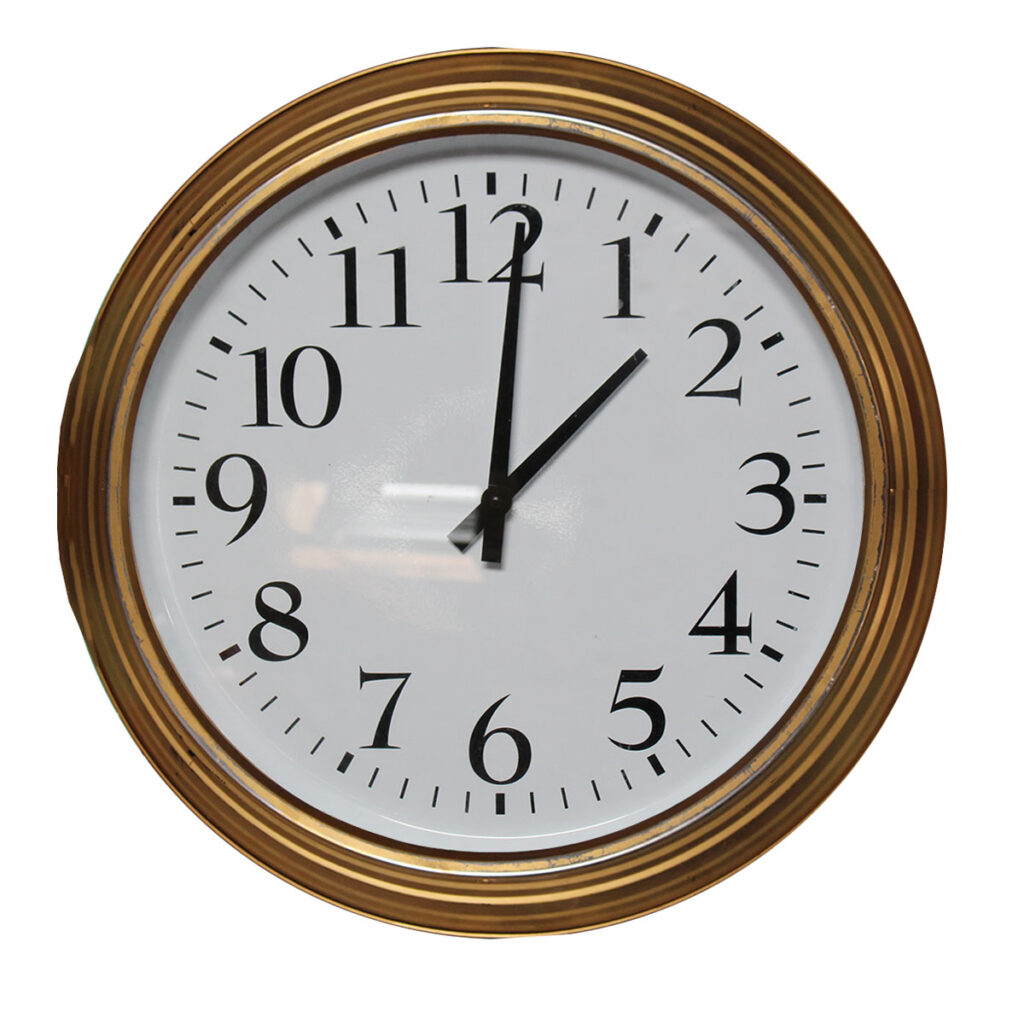 Clock, Gold