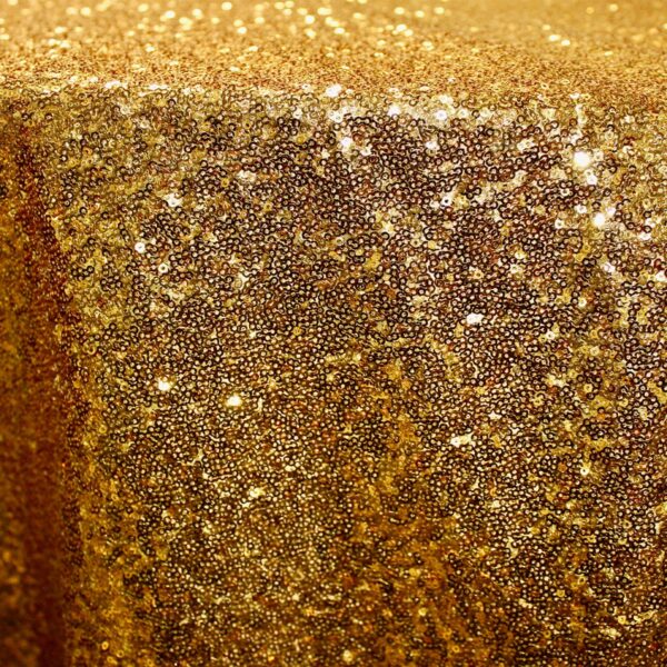 Gold Glitz Table Linen