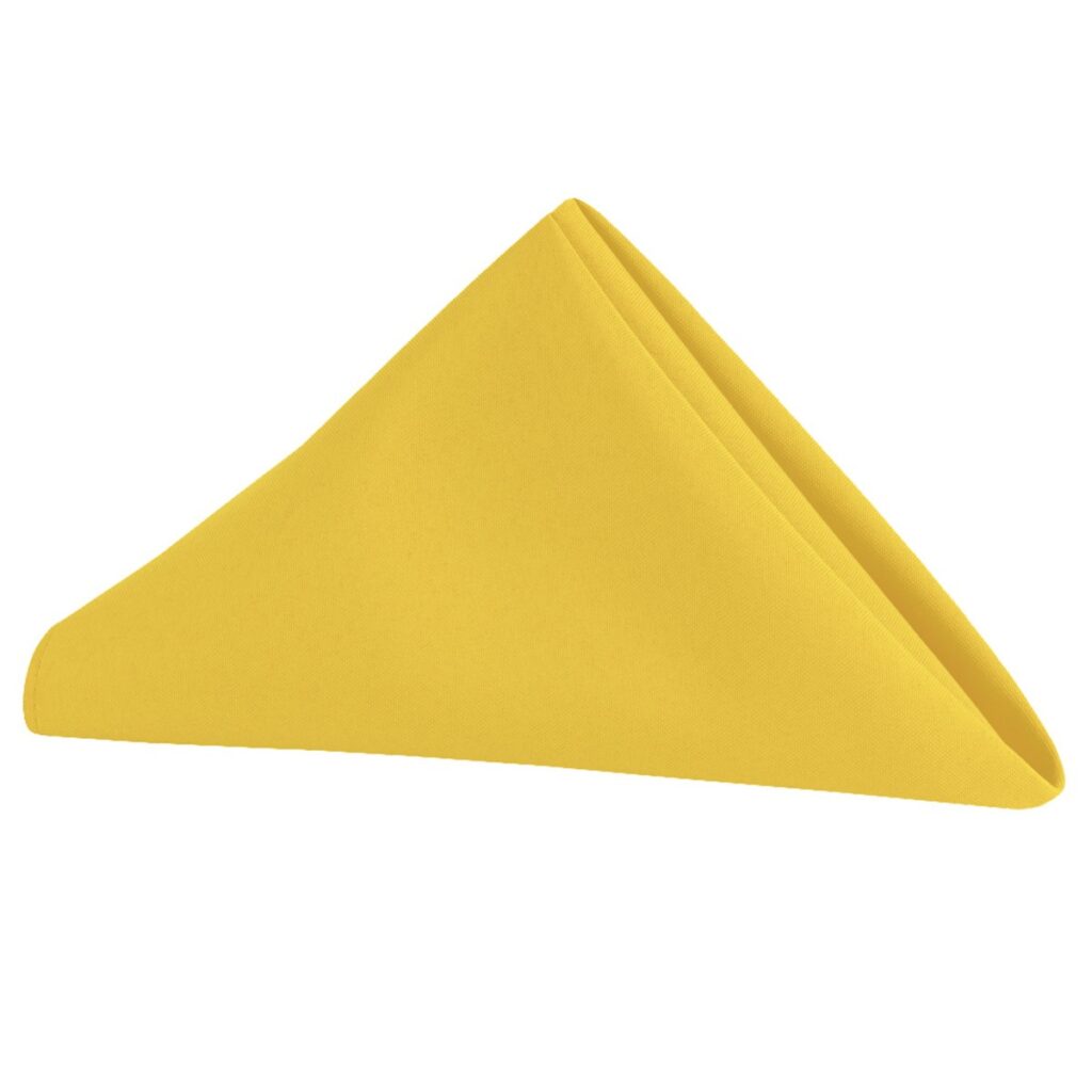 Gold Poly Napkin