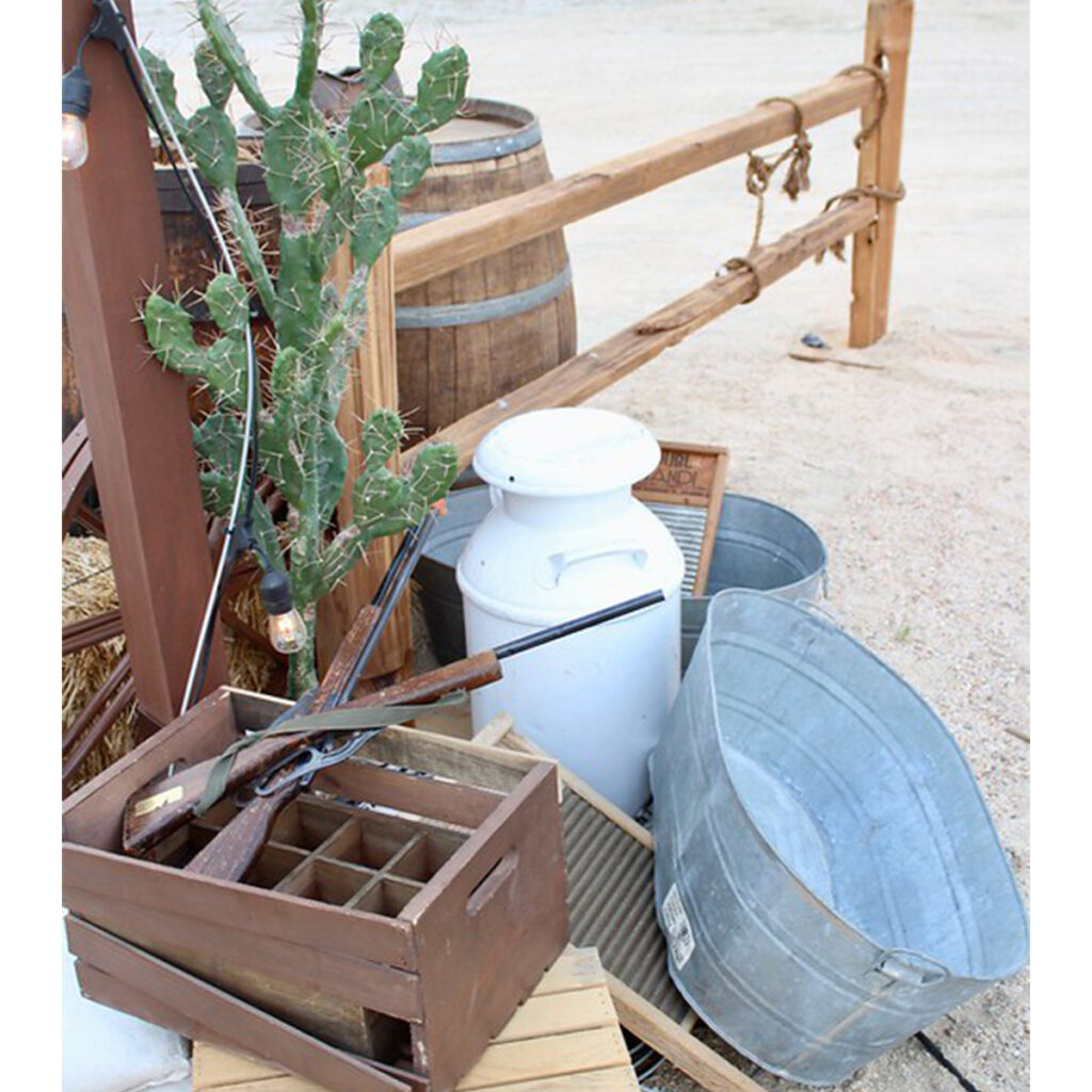 Galvanized Bin
