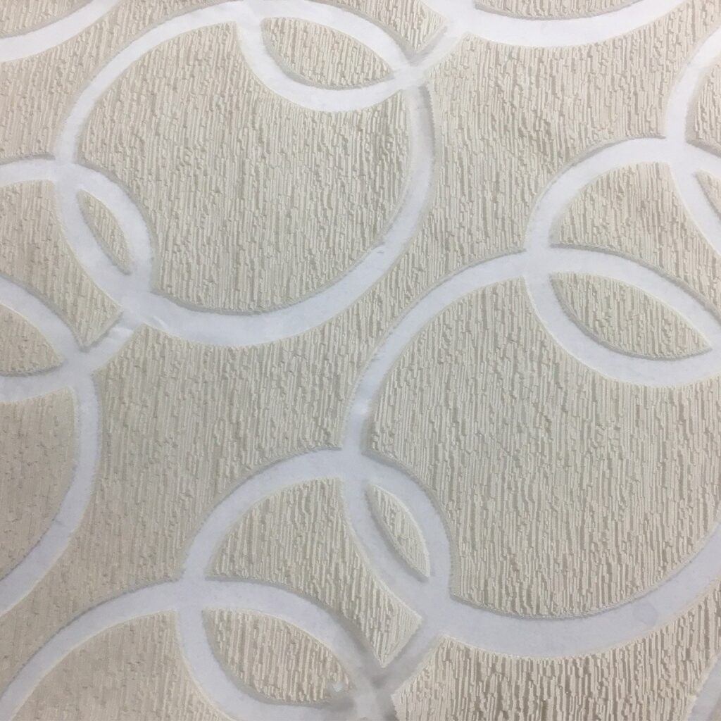 Ivory Apollo Burnout Table Linen