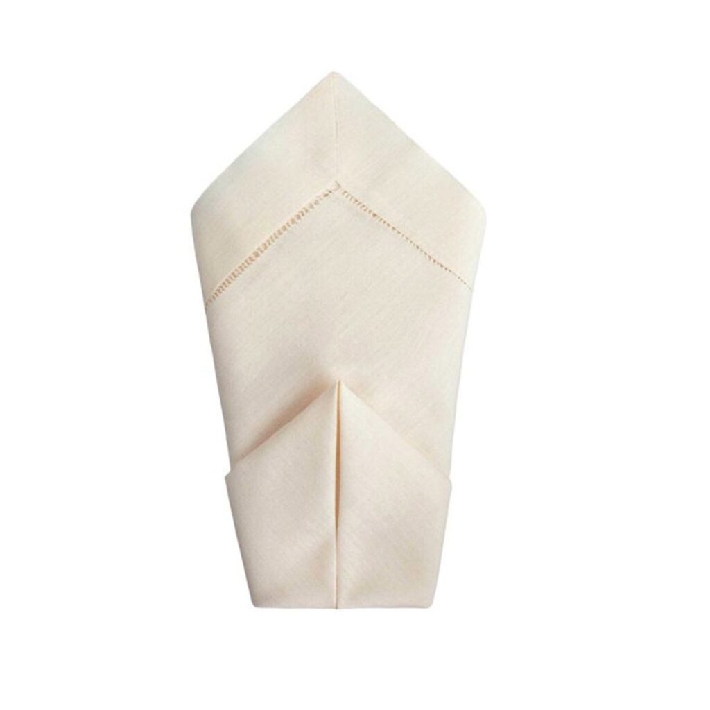 Ivory Hemstitch Napkin