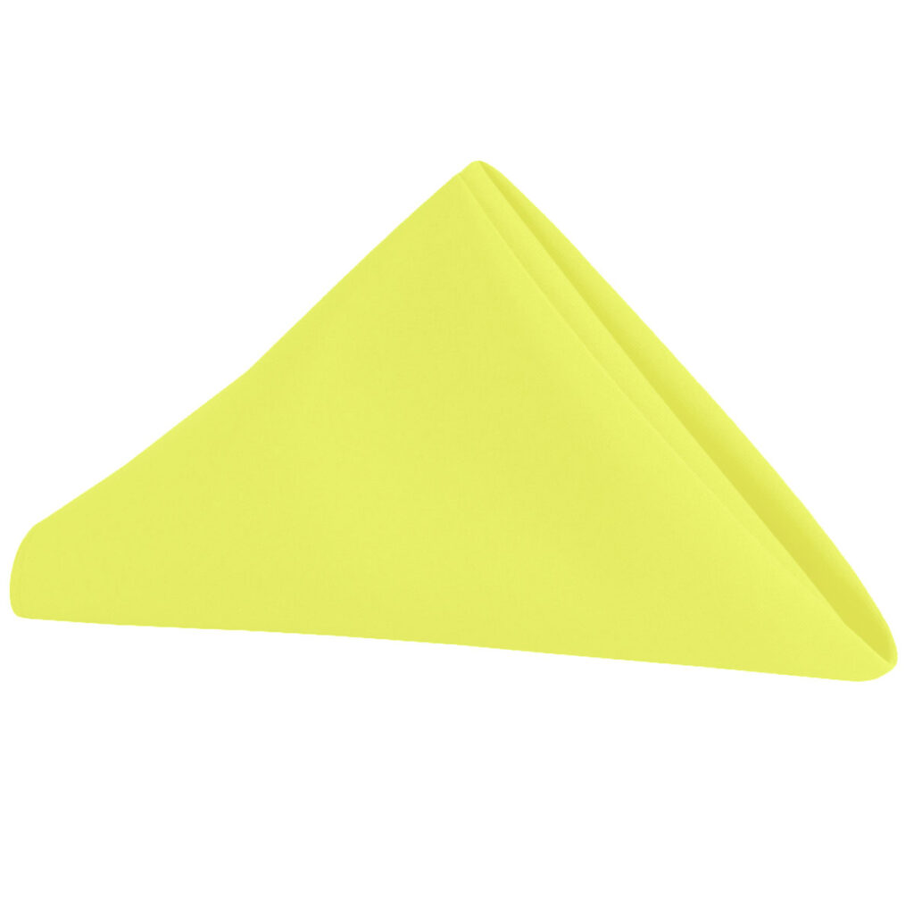 Lemon Poly Napkin
