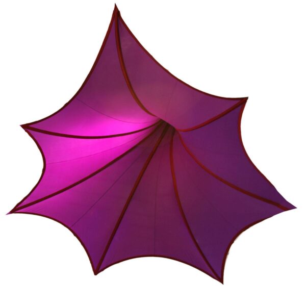 Purple Morning Glory Spandex Form