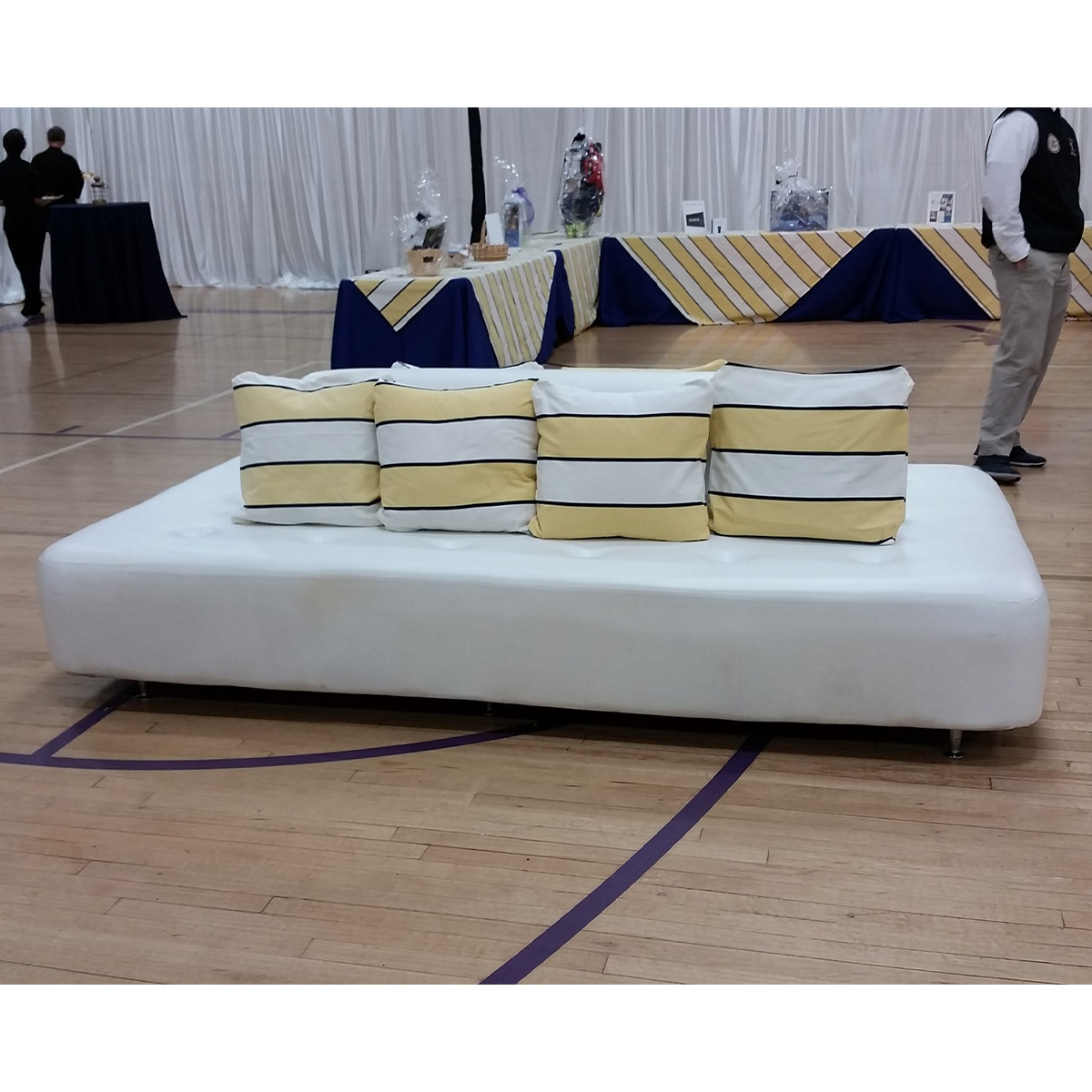 Nautical Stripe Pillow - Image 2