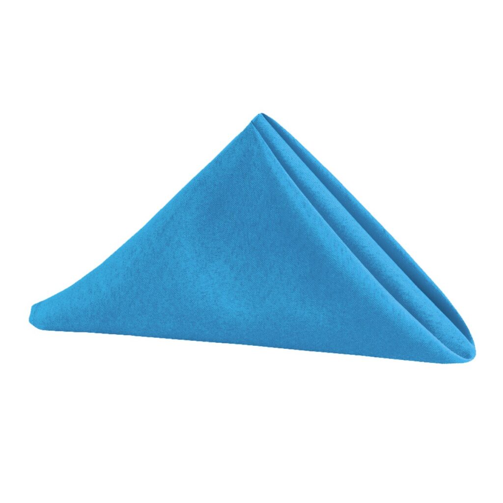 Ocean Blue Poly Fortex Napkin