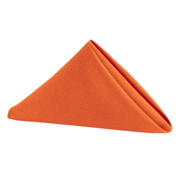Orange Poly Napkin