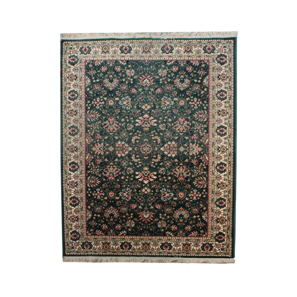 Deep Green Oriental Rug