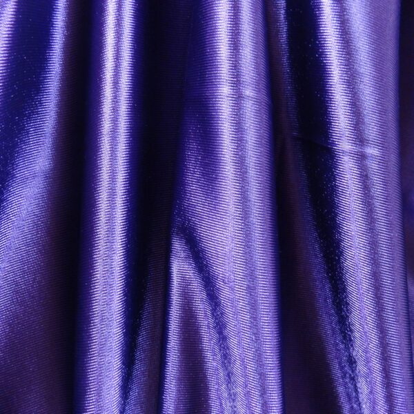 Purple Satin Drape