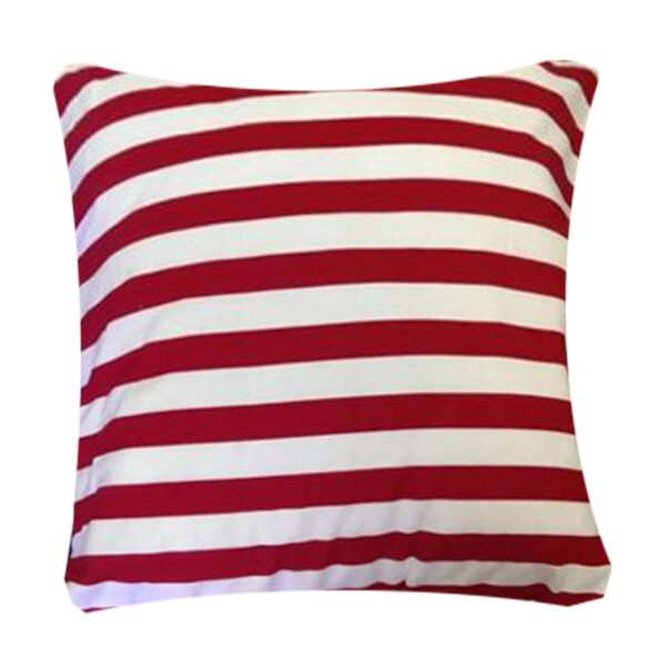 Red & White Stripe Pillow
