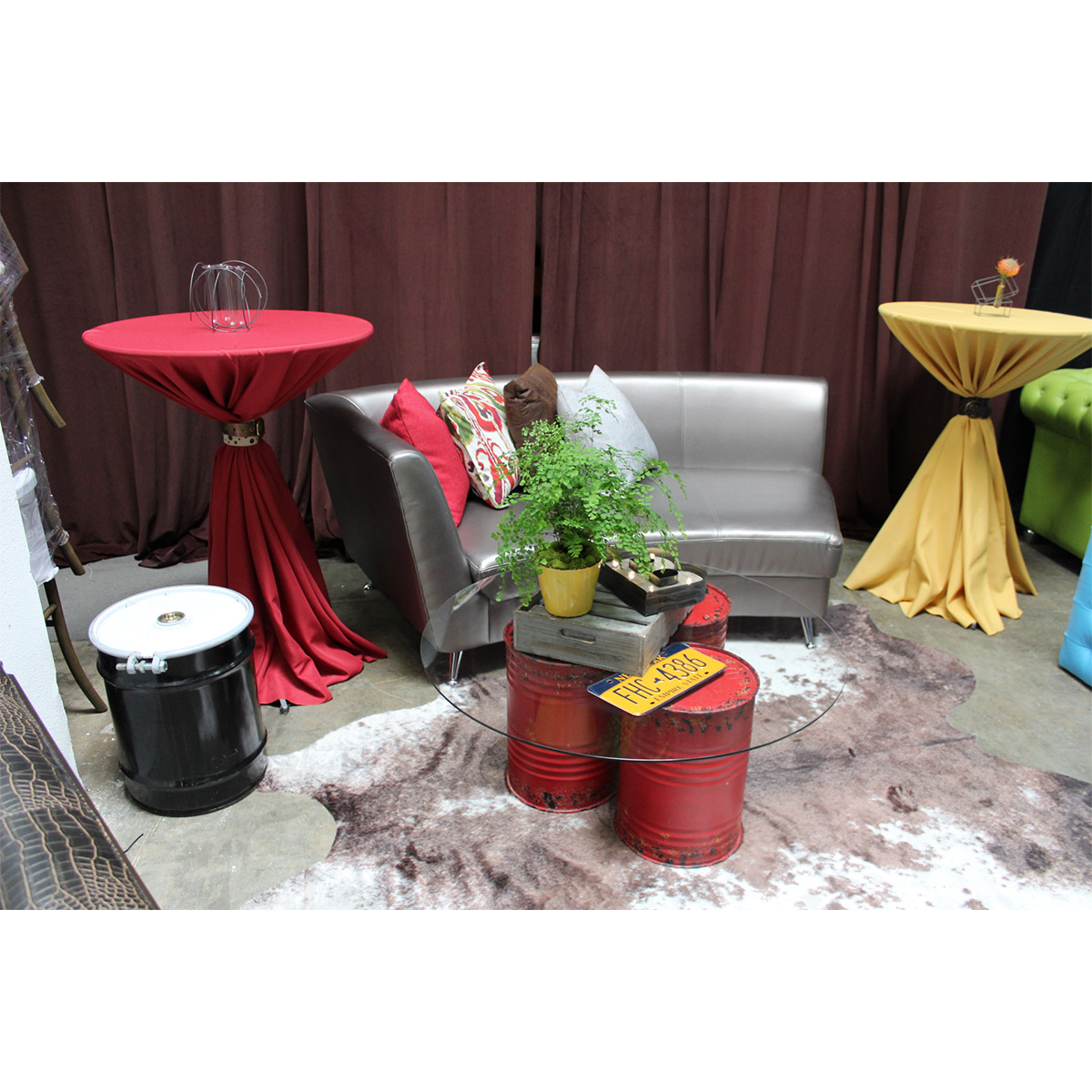 Petite Red Oil Drum - Image 5