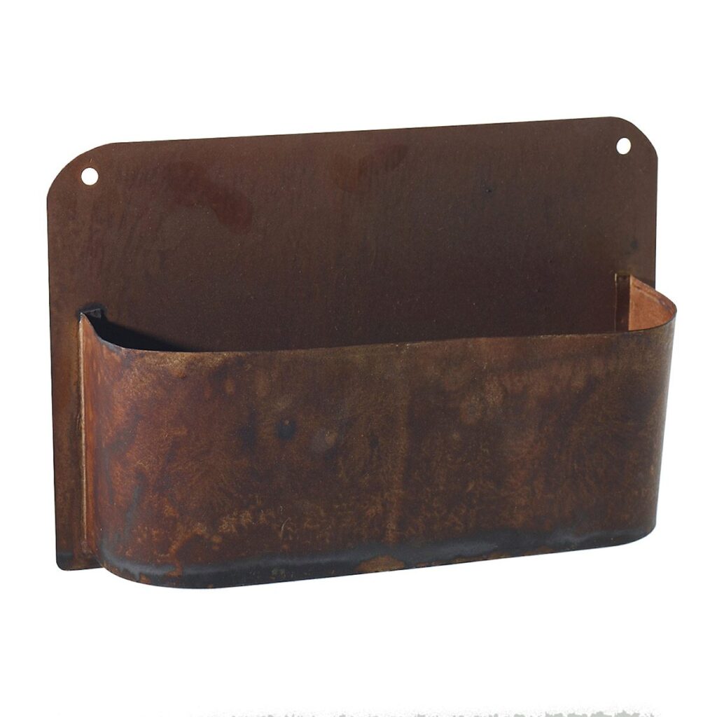 Rust Wall Planter