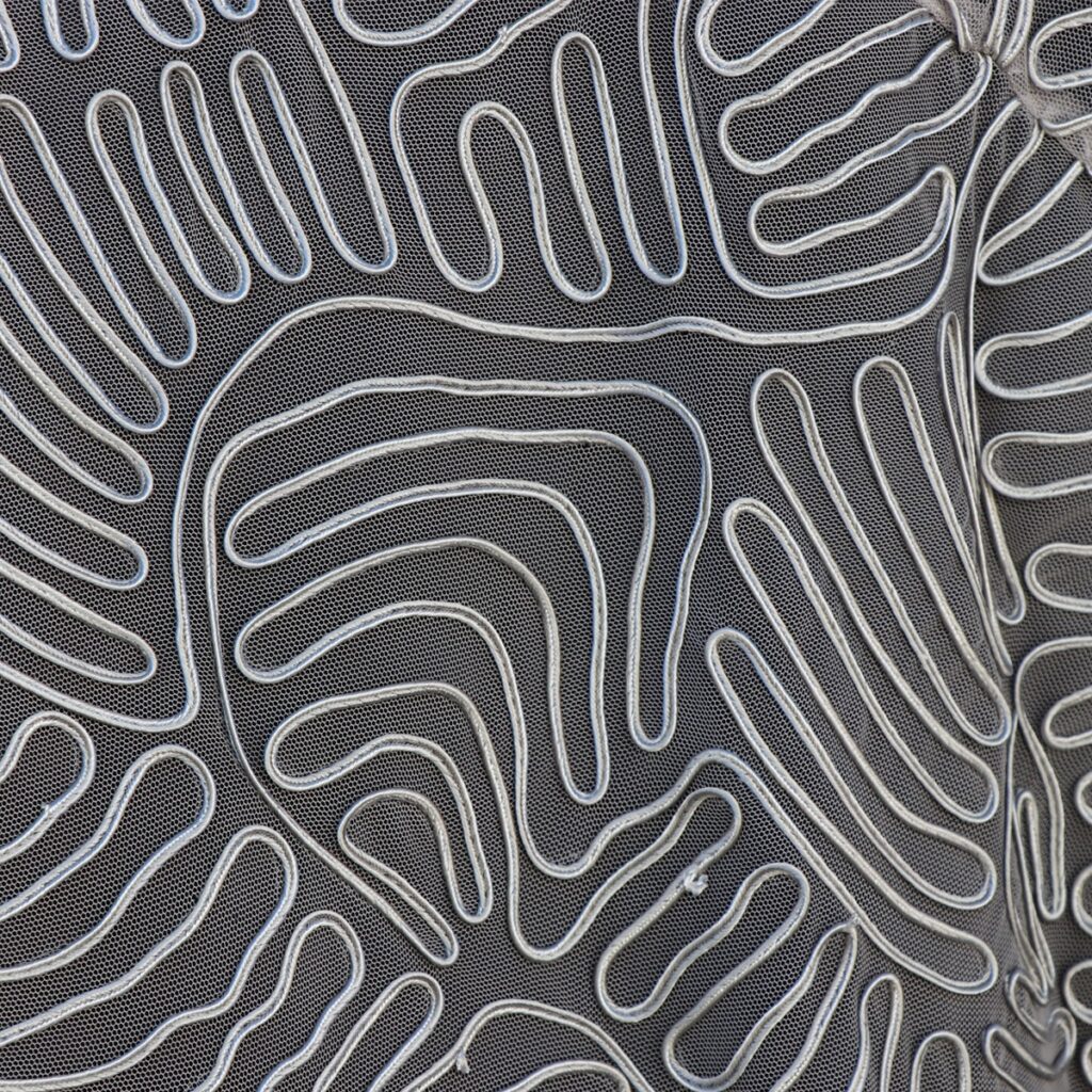 Silver Minotaur Sheer Table Linen