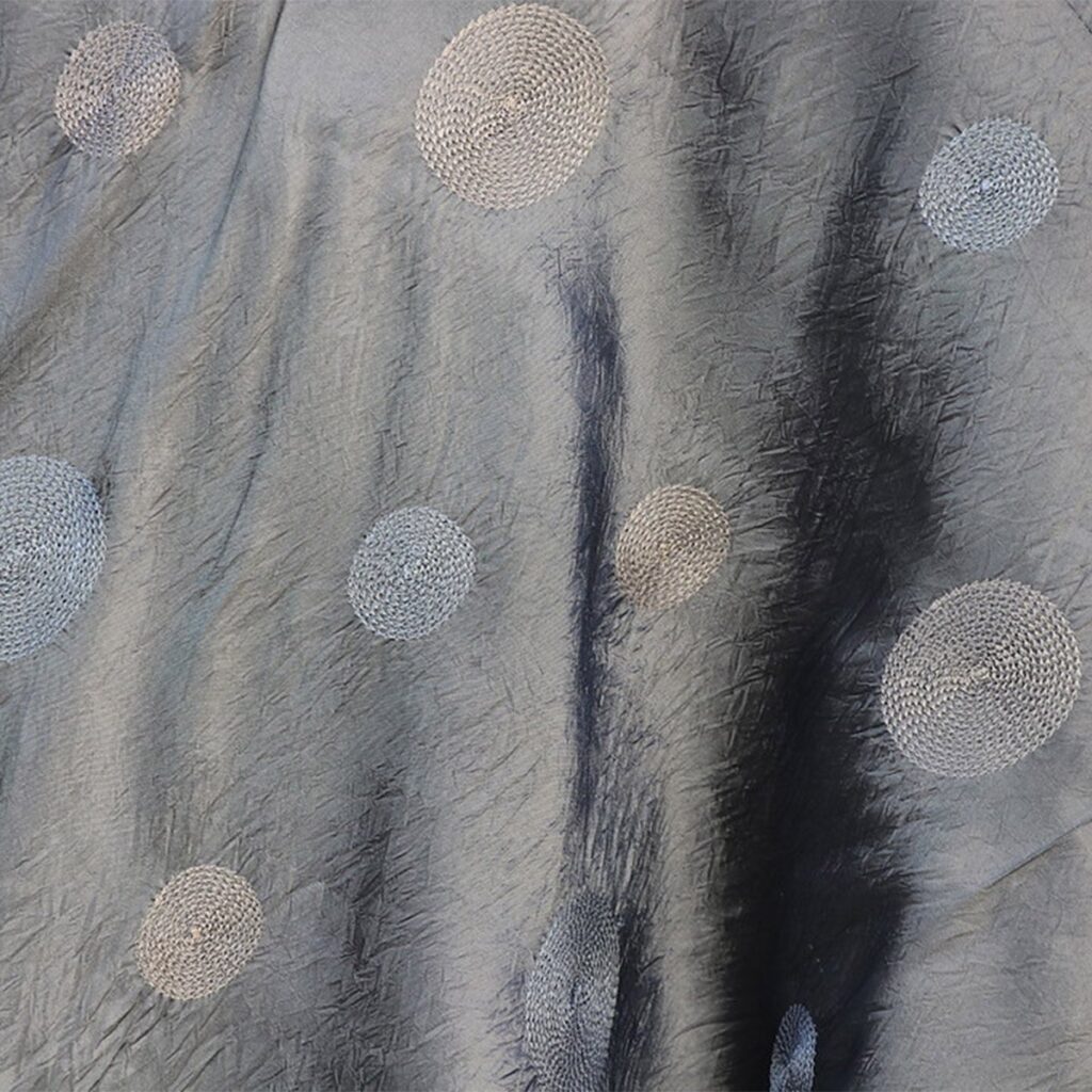 Silver Olympus Stitch Table Linen