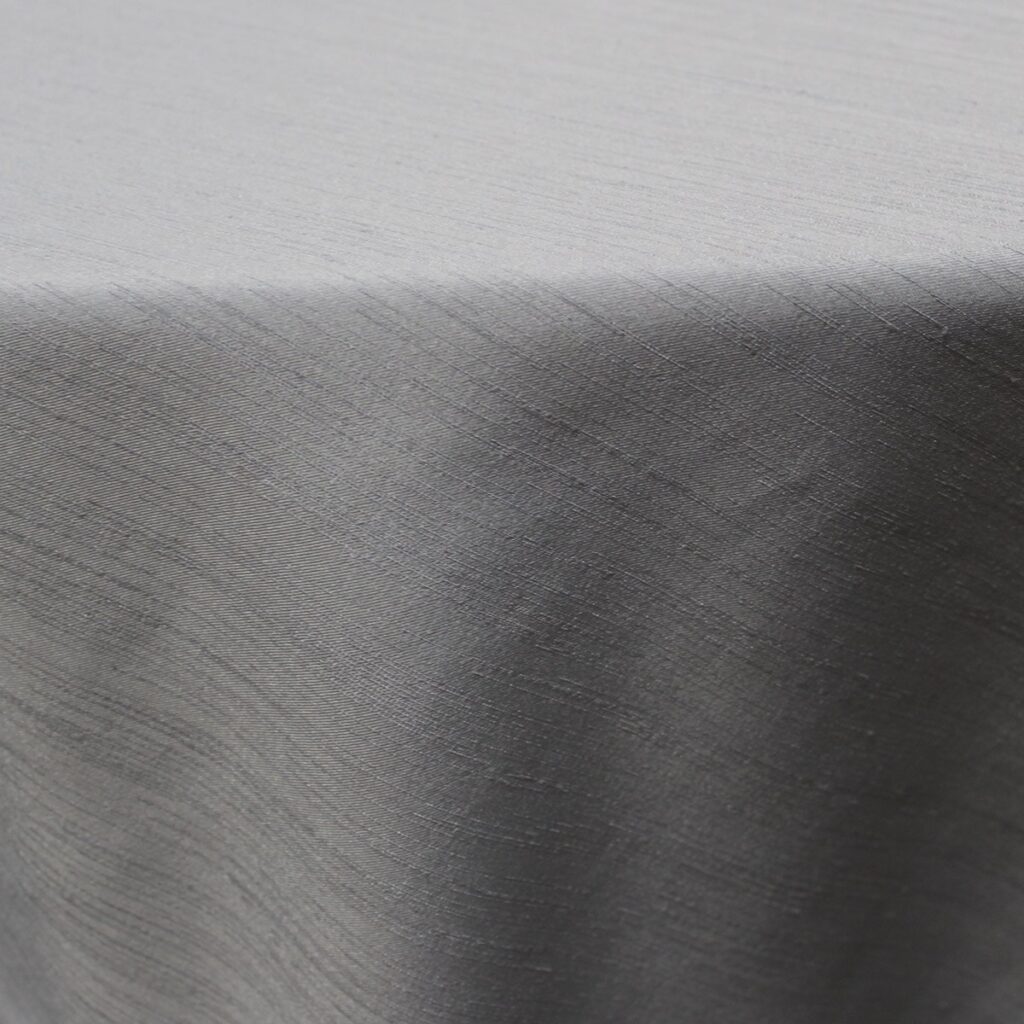 Silver Shantung Table Linen