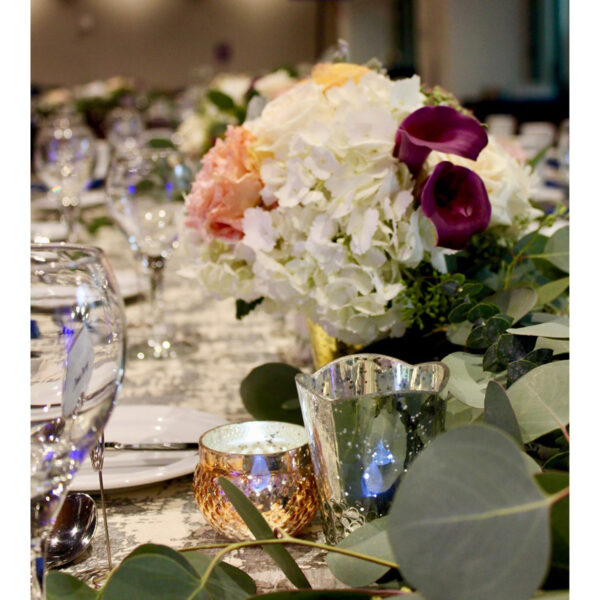 Silver Array Votive Holder (3.75"H)