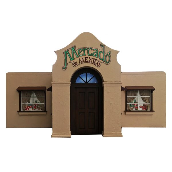 Stucco Mercado Façade