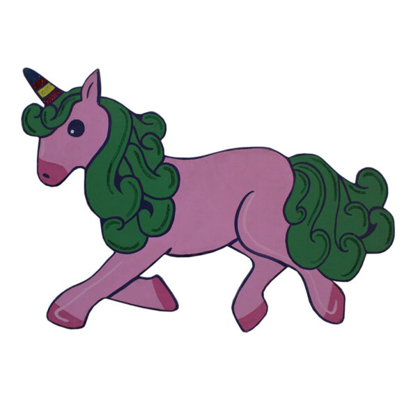 Unicorn Cutout, Pink
