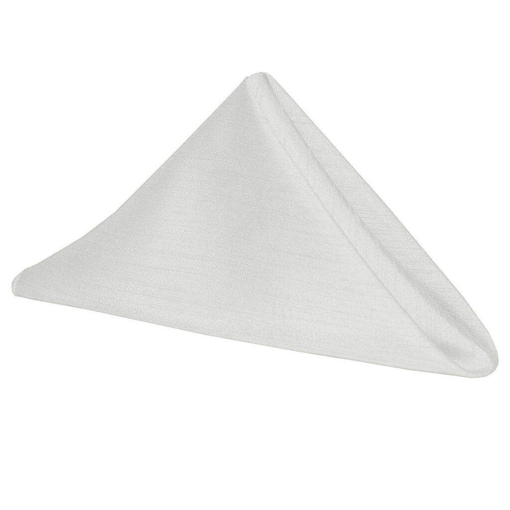 White Shantung Napkin