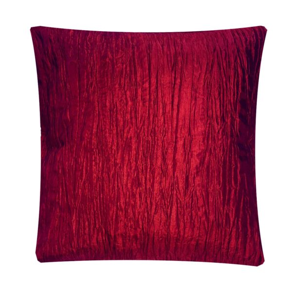 Wine Crinkle Pillow