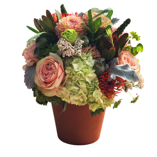 Garden Cocktail Table Centerpiece