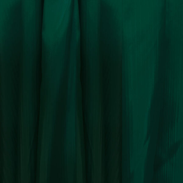 Hunter Green Taipei Silk Drape