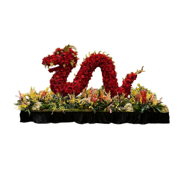 Sculptural Floral Installation Pieces