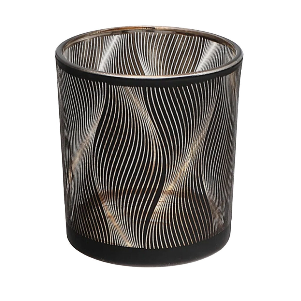 Retro Wave Votive Holder