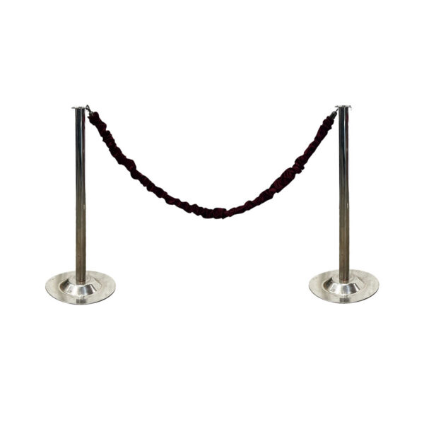 Stanchion Rope (Black Velvet)