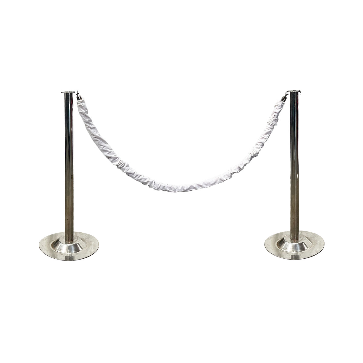 Stanchion Rope (White Velvet)