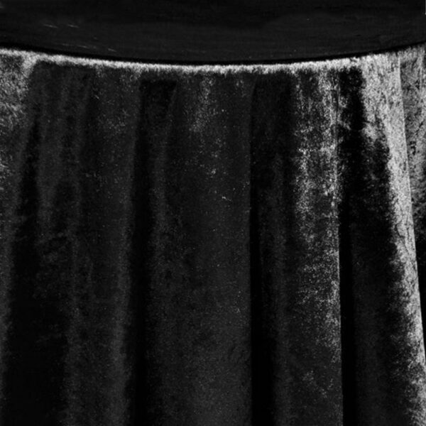 Black Lush Velvet Linen