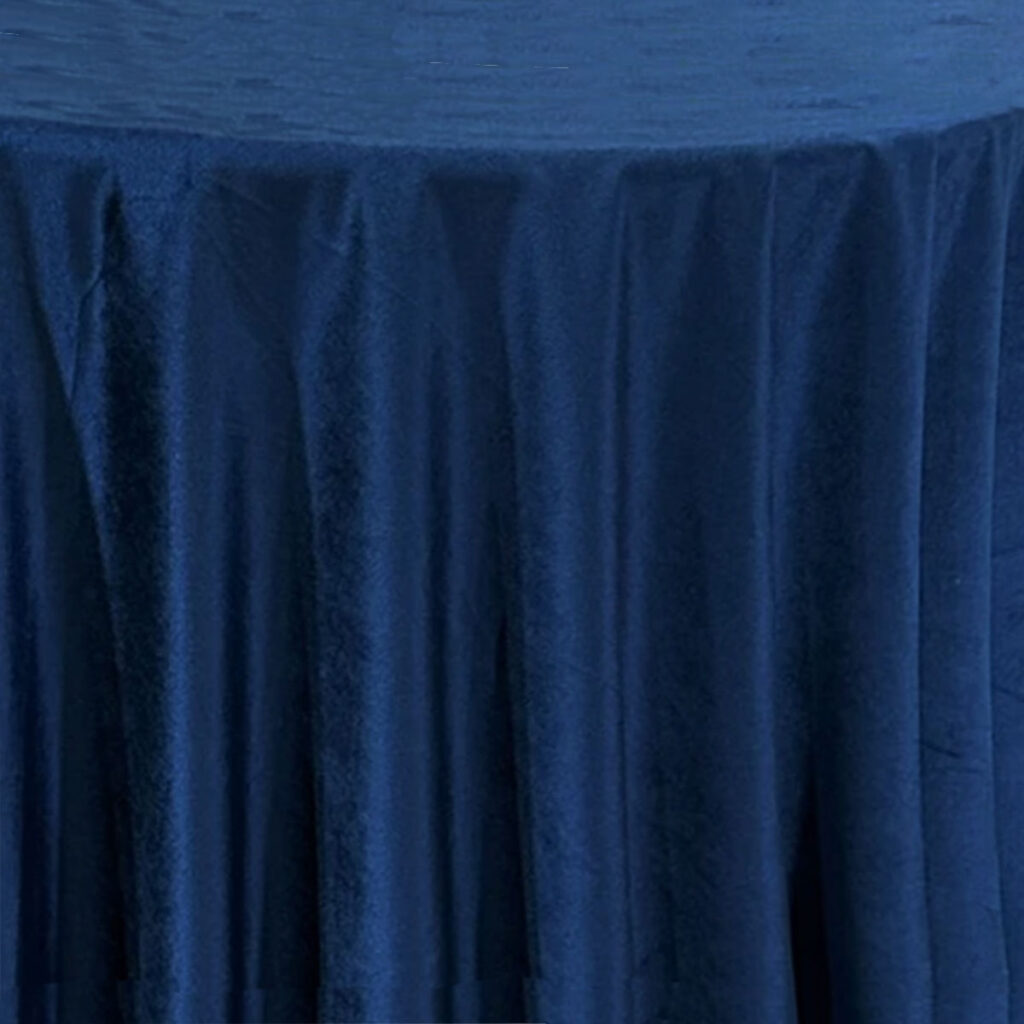 Navy Velvet Linen