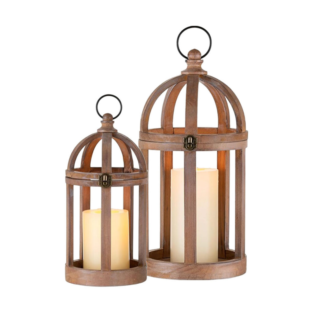 Oakwood Rounded Lantern
