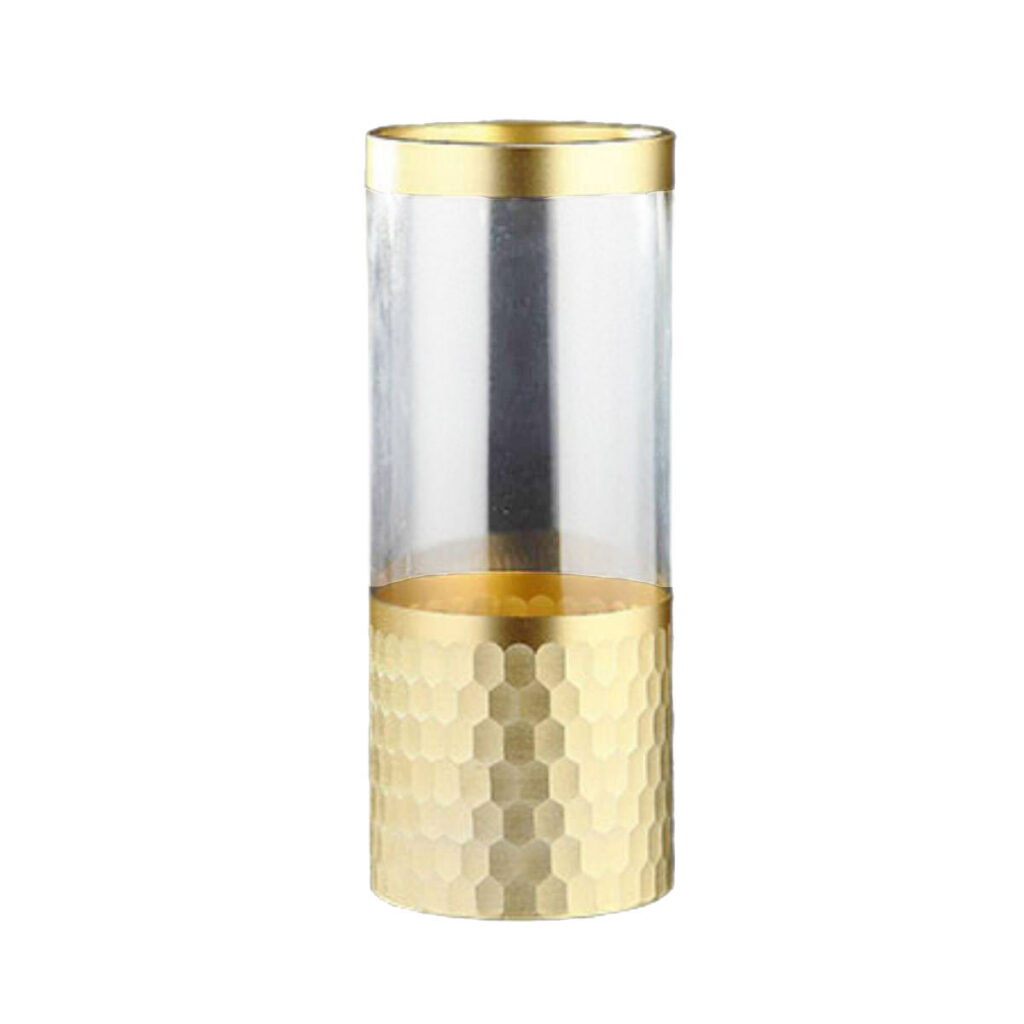Gold Band Vase (Large)