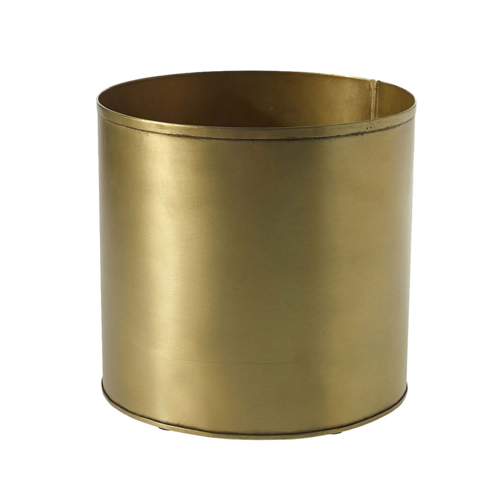 Gold Metal Cylinder